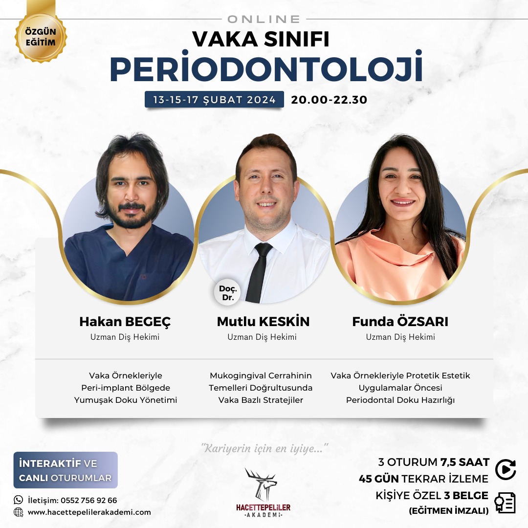 Periodontoloji Vaka Sınıfı